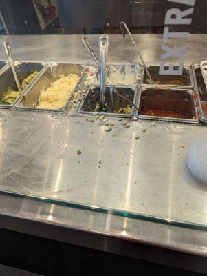 Chipotle Commerce township Haggerty Road between 14 Mile and Maple. Nasty