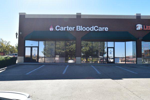 Carter BloodCare Grand Prairie donor center