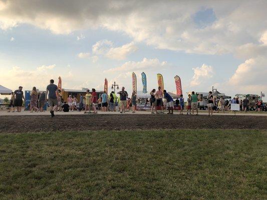 Food trucks and plenty of BBQ