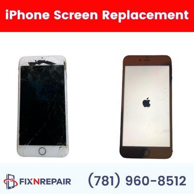 iPhone 6 Screen Replacement Before & After