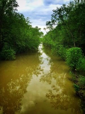 River leading to Ohio