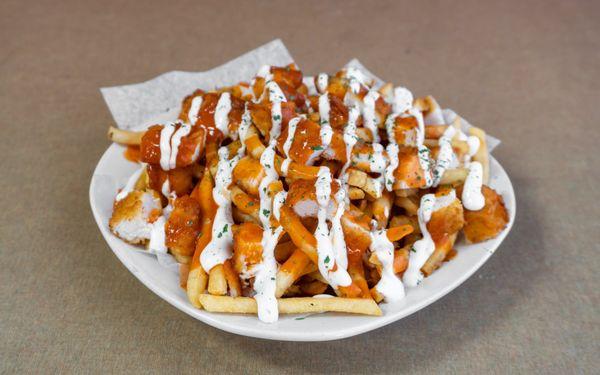 Buffalo chicken fries