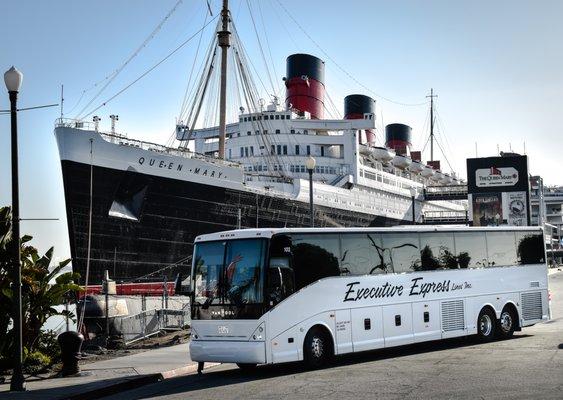 Enjoyed taking a fun group to visit the Queen Mary in Long Beach, CA.