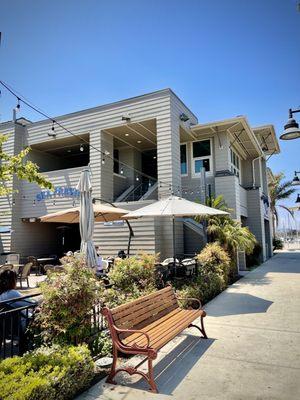 Patio dining