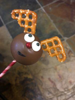 Reindeer cake pop