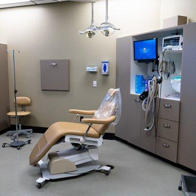 One of CVOS's 3 fully equipped surgical rooms