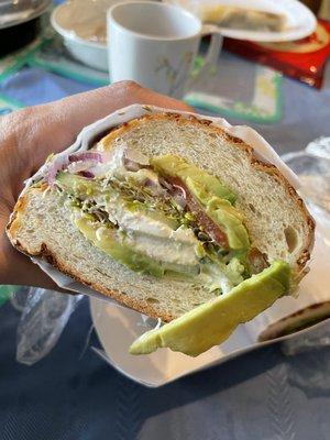 The Dorado Sandwich on Dutch Crunch