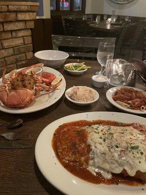 Stuffed Lobster & Chicken Riccardo