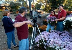 Taping the Bloomin' with the Bemis television program