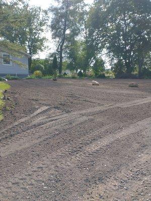 Complete yard restorations with topsoil