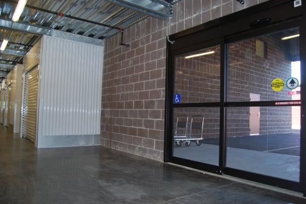 Automatic sliding door large enough to fit a couch or home appliances through!