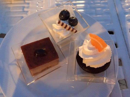 Assorted desserts