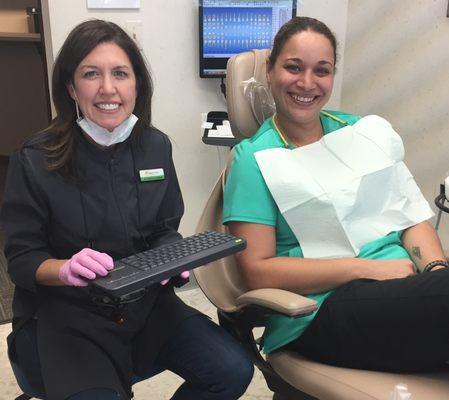 Dr Hadley Thurmon Alpine Creek Dental staff treatment day