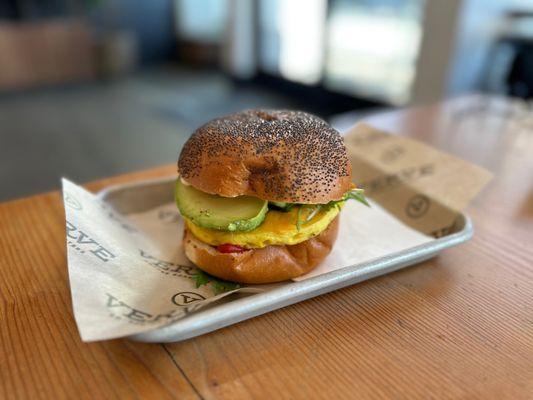 VERVE BREAKFAST SANDWICH w/ added avocado