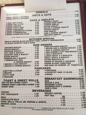 Full Menu