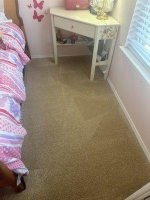 Daughters room - no more makeup stains!