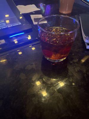 Manhattan made with Bulliet