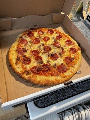 Create your Own - pepperoni and sausage.