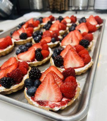 Fruit tarts