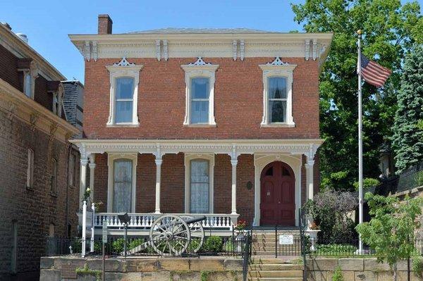 The Sherman House Museum is open April through mid-December.