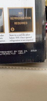 on 9/14/19 Multistar Liquor Sold rancid wine that was 8 month out of date.  Refused to exchange. BUYER BEWARE