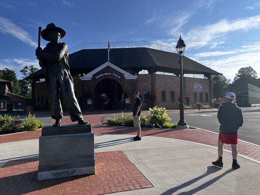 Doubleday Field, definitely some history here