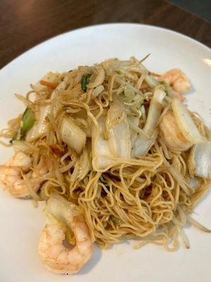 Shrimp Pad Thai Dinner (no peanuts)