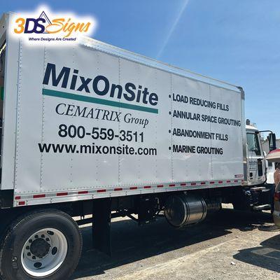 Custom Signs on Box Truck