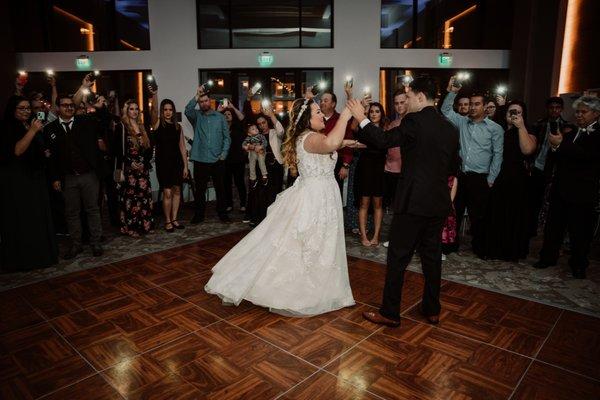 First dance twirl