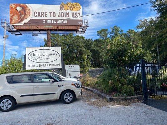 The Inlet Culinary garden and so much more.  Come on by and say hi.