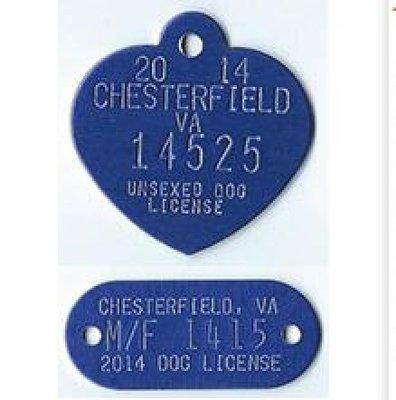 Purchase 2018 Chesterfield County dog license at Swift Creek Animal Hospital during our regular business hours w/ up-to-date rabies vaccine.