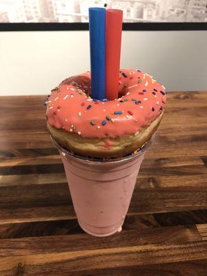 Homer donut milkshake