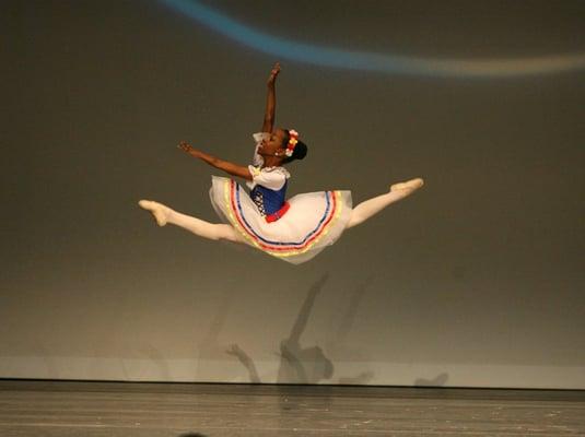 Carolina Dance Conservatory student Marja (Age 10)