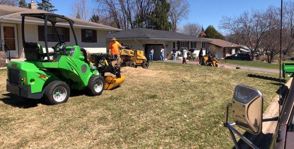 Stump removal