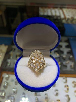 Yellow Gold Diamond Ring