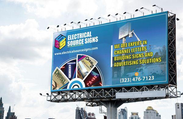 Large signs bilboards