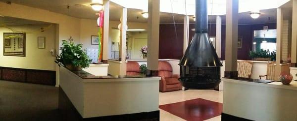 Relax in the Fireplace Common area!