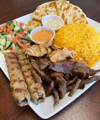 Mix Grill Rice Plate