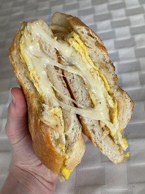 Egg and Egg & Swiss Cheese Omelette