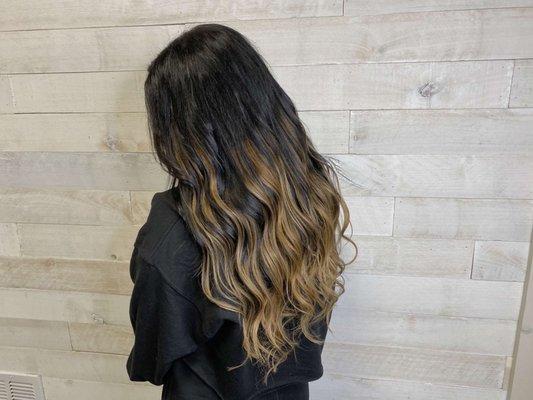 Ombré extensions