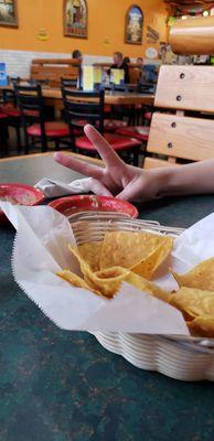 Chips and salsa are an essential part of any Mexican dining experience