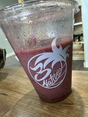 Berry Natural smoothie