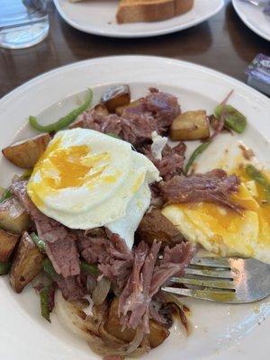 Corn beef hash