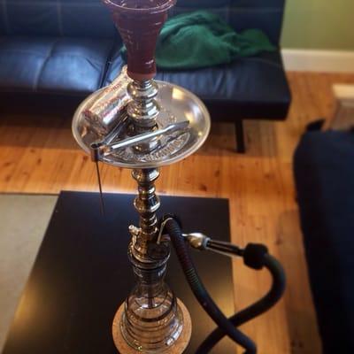 Large Lebanese Style Hookah bought from Arax Market-  with 2 packs of tobacco and coals: total $150