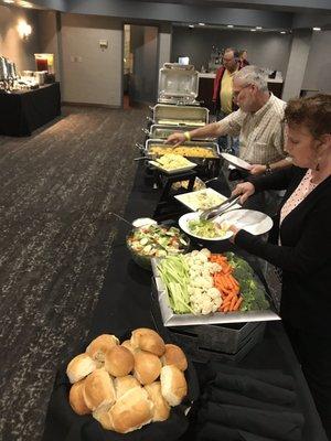 Free Veterans appreciation buffet today