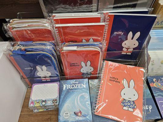 Miffy notebooks