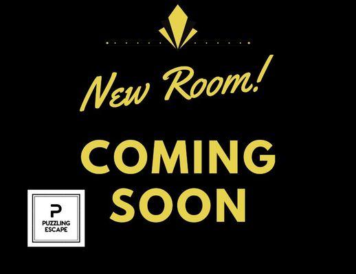 New room coming soon!