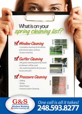 What's Your Spring Cleaning Checklist?