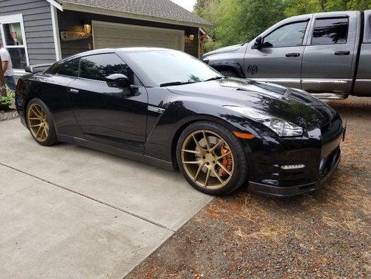 Exterior Detail on a beautiful GT-R.