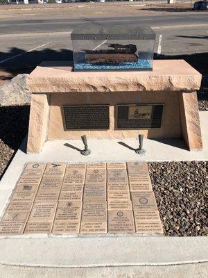 Piece of the battleship Arizona